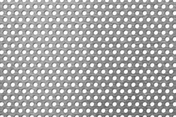 Děrovaný plech Rv 5-8, Nerez 1.4404